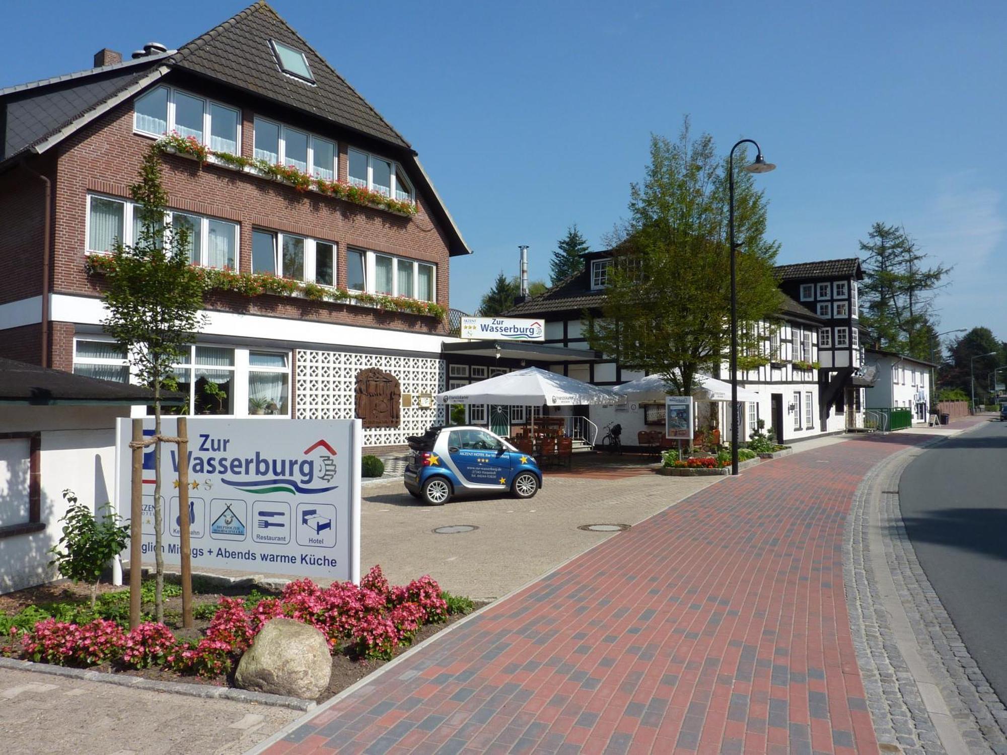 Akzent Hotel Zur Wasserburg - Hotel Garni Bed & Breakfast Harpstedt Eksteriør bilde