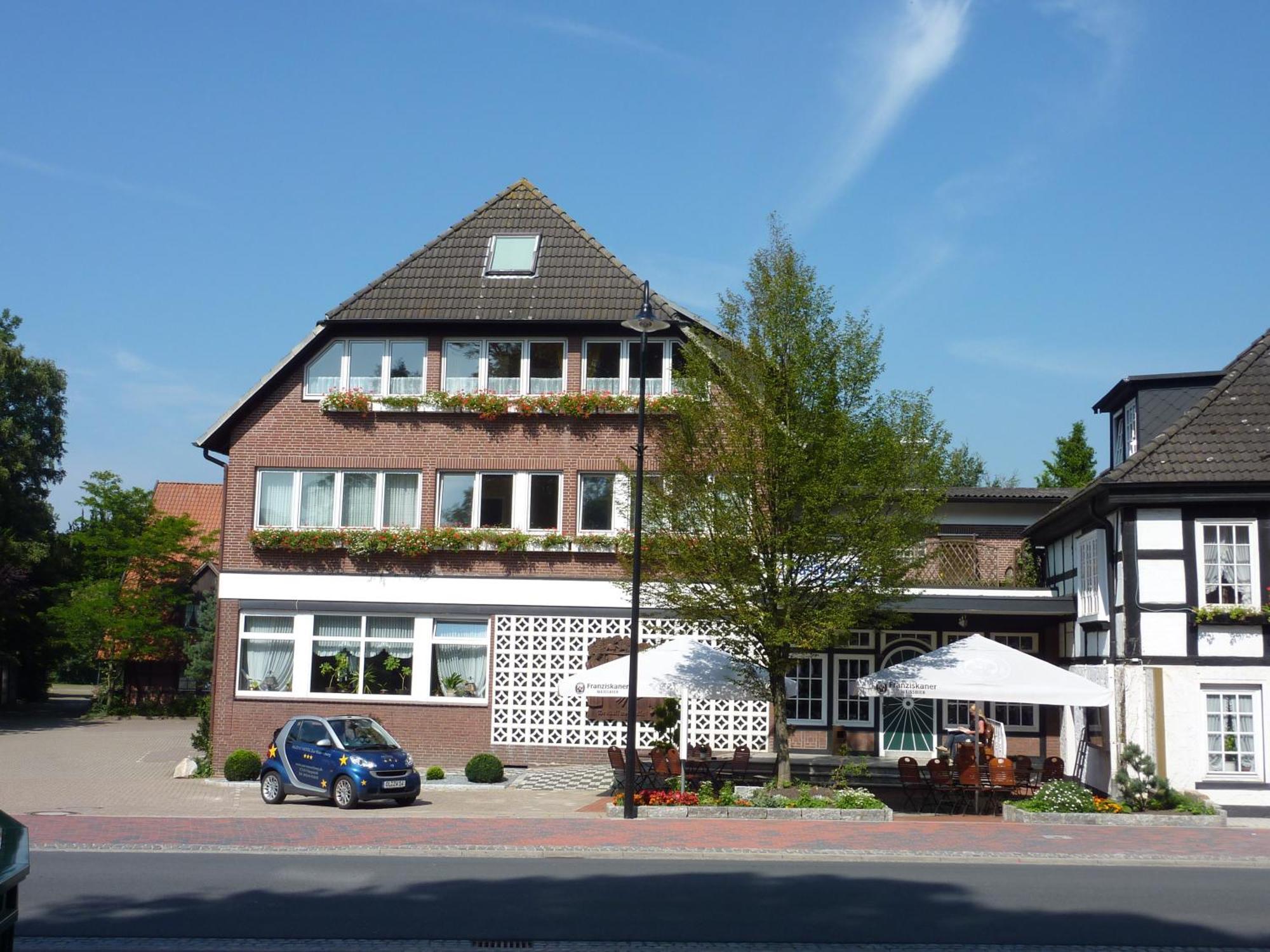 Akzent Hotel Zur Wasserburg - Hotel Garni Bed & Breakfast Harpstedt Eksteriør bilde